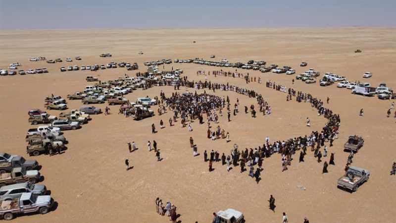 لجنة وساطة تنجح في رفع مطارح قبلية شرقي الجوف.