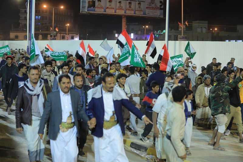 مأرب فرحة عارمة واحتفال بالفوز التاريخي للمنتخب السعودي على الأرجنتين.