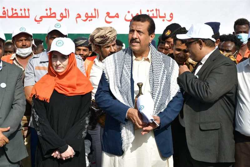 بمناسبة اليوم العالمي للنظافة مأرب تطلق  مشروع "مدينتي أجمل".