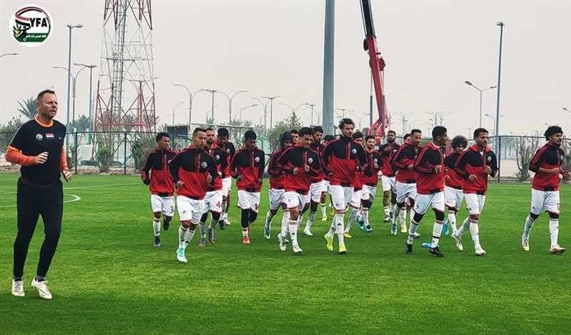 استعداداً لخليجي 25.. المنتخب الوطني ينفذ حصة تدريبية في مدينة البصرة العراقية.