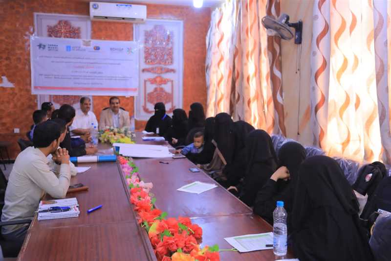 تدشين دورة تدريبية للكوادر الصحية في مأرب حول إدارة المخاطر.