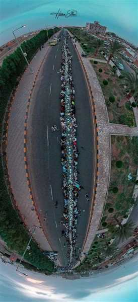 السلطة المحلية بمأرب تقيم مأدبة إفطار كبرى على شرف الأسرى والمختطفين المحررين.