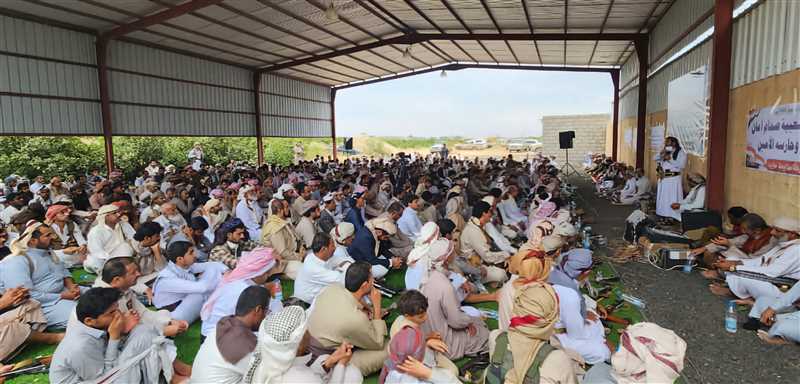 المقاومة الشعبية بمأرب تقيم فعالية معايدة بمناسبة عيد الفطر المبارك.
