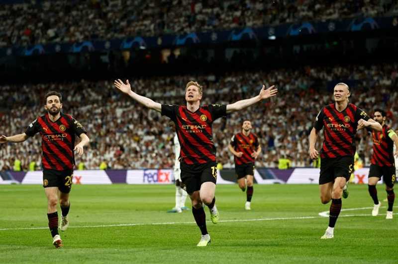 تعادل ريال مدريد ومانشستر سيتي في نصف نهائي دوري الأبطال.