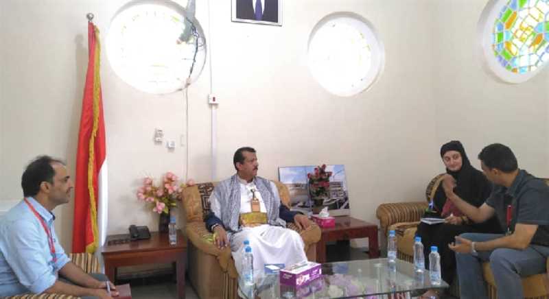 السلطة المحلية بمأرب ترحب بافتتاح مكتب منظمة التكافل الدولية الفرنسية بالمحافظة