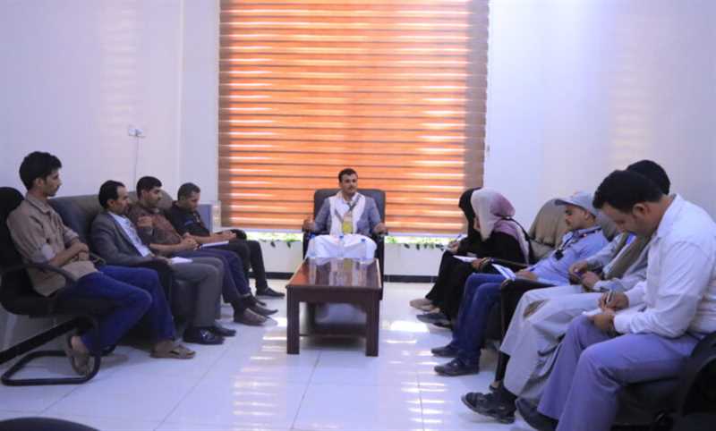 مأرب:الوحدة التنفيذية تناقش مع المجلس النرويجي الحلول الدائمة والمشاريع المستدامة للنازحين .
