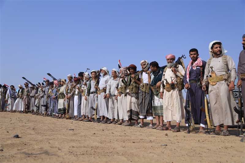 المقاومة الشعبيةبمأرب تحيي الذكرى التاسعة لتأسيس المطارح .