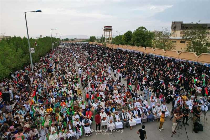 مارب:تلبية لدعوةجمعية الأقصى مهرجانا جماهيريا حاشدا تضامنا مع الشعب الفلسطيني ومنددا بعدوان الاحتلال (صور).