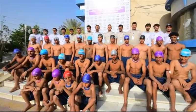 اختتام بطولة التحدي المفتوح للسباحة في مأرب